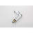 Single Hole Bathroom Faucet,Laundry Vanity Sink Faucet With Two 3/8" Hoses