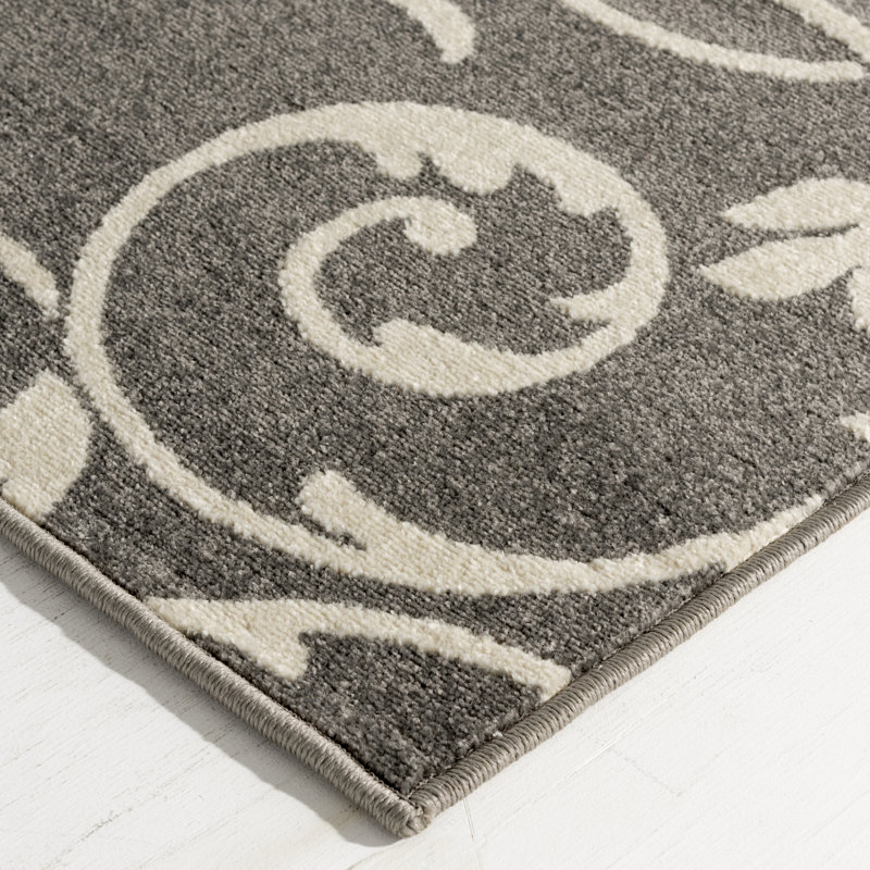 Tapis intérieur / extérieur en polypropylène tissé à la machine Sitz, Rectangle 7 pi 10 po x 9 pi 10 po