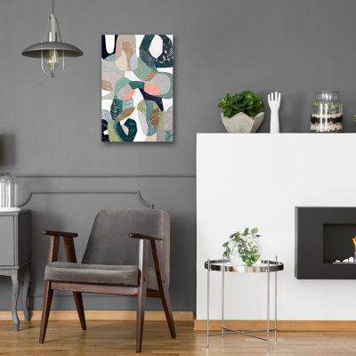  Art mural en verre acrylique, "12" x 16 "" Settle Me Down 2 "par Coco Good