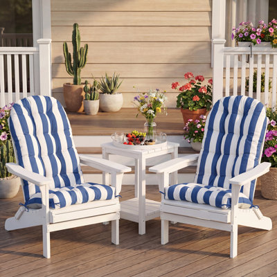 Outdoor/Indoor Adirondack Chair Seat and Back Cushion
