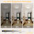Lilyian Flush Mount Ceiling Light Fixtures Ceiling Mount 11in LED Crystal Flush Mount Lighting