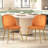Velvet Upholstered Stacking Side Chair-748443230