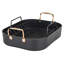 Viking Hard Anodized Roaster W/copper Handles And Double Bonus (2pc Carving Set And Thermometer)