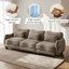 Canapé modulaire en chenille 3 places avec coussin de taille exquise, canapé facile à assembler-1478513996-1478513998