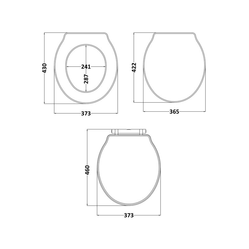 Enos Elongated Toilet Seat