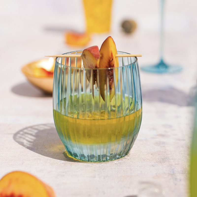 Natalia Double Old Fashioned Teal
