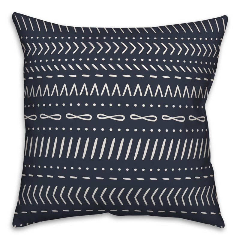  Coussin Tribal, 20 po x 20 po