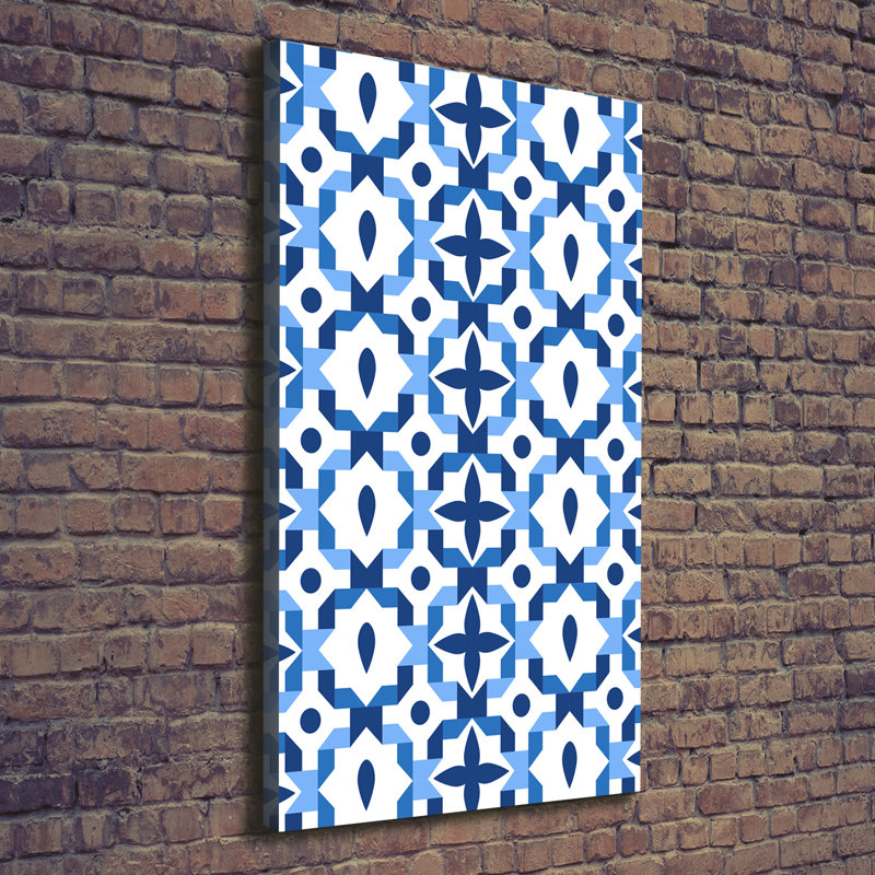 Geometric Background - Wrapped Canvas Print