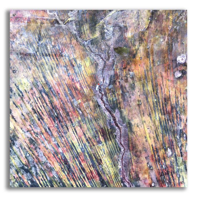 " Earth As Art: The Optimist " by Courtesy Of NASA, 36" H x 36" W x 0.12" D