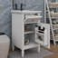 Ensemble de meuble-lavabo élégant de 20 pouces avec tiroir inclinable, tablette multifonctionnelle et support de rangement-1140512566