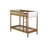 Twin Over Twin Bunk Bed with Boucle Upholstered Headboard, Ladder and Safety Guardrails