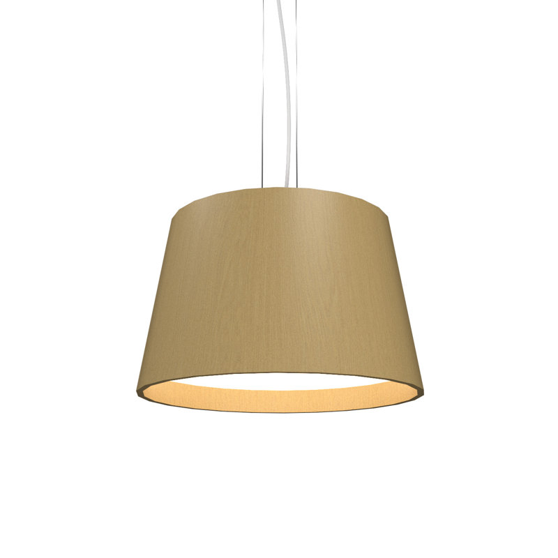 1 - Light Pendant, Organic Gold, 3000K
