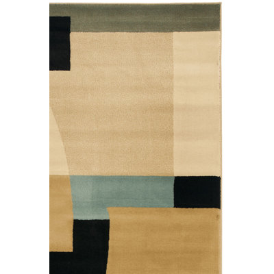 Tapis performance à motif géométrique Charis Porcello