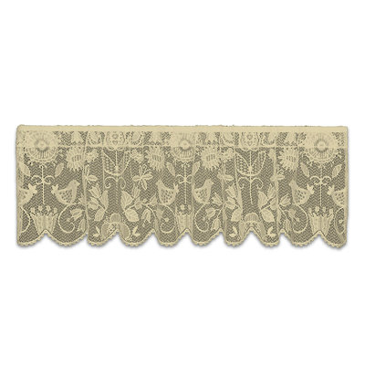 Floral Tailored Window Valance
