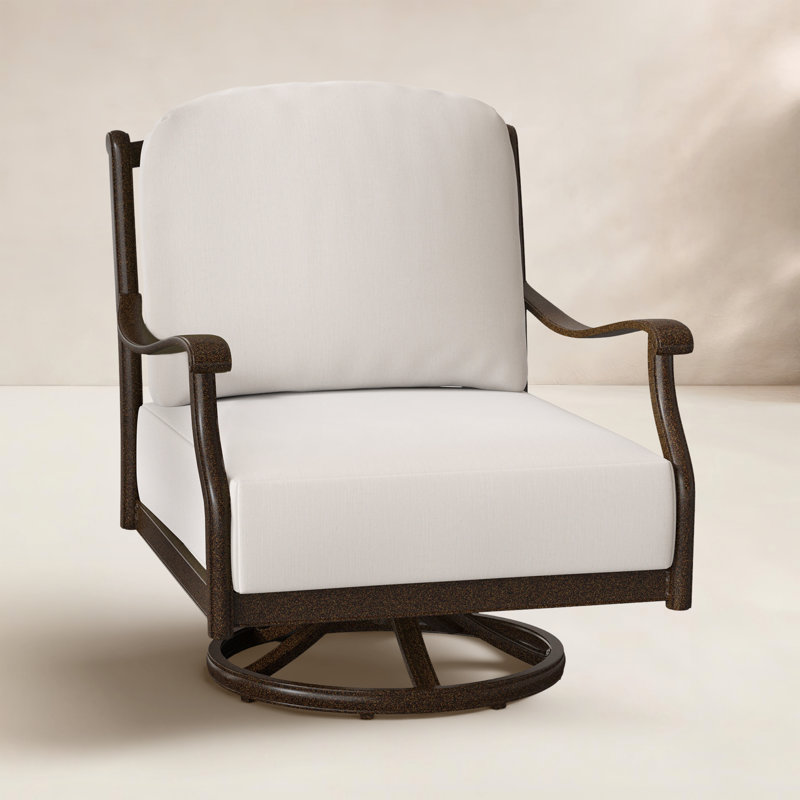 Casa Outdoor Rocker Chair, Pewter, Pique Gravel Sunbrella®