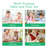 Kids Table And Chair Set, Table And Chairs For Kids Aged 3-12 Year, Toddler Table And Chairs With Ergonomic Back Support, Table & 4 Chairs-white