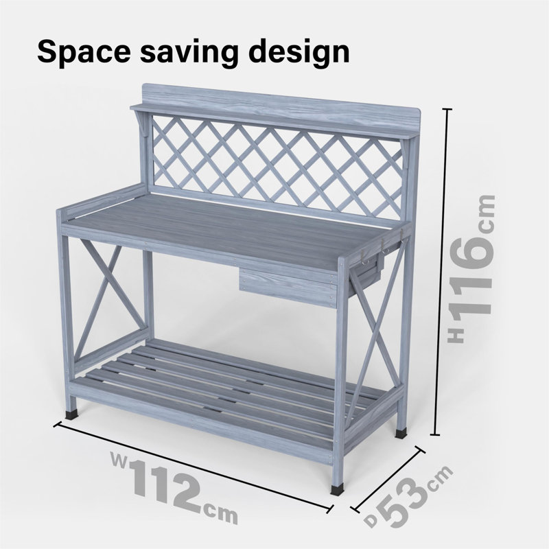 Manufactured Wood Potting Bench