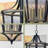 Luminaire suspendu lanterne Cieara