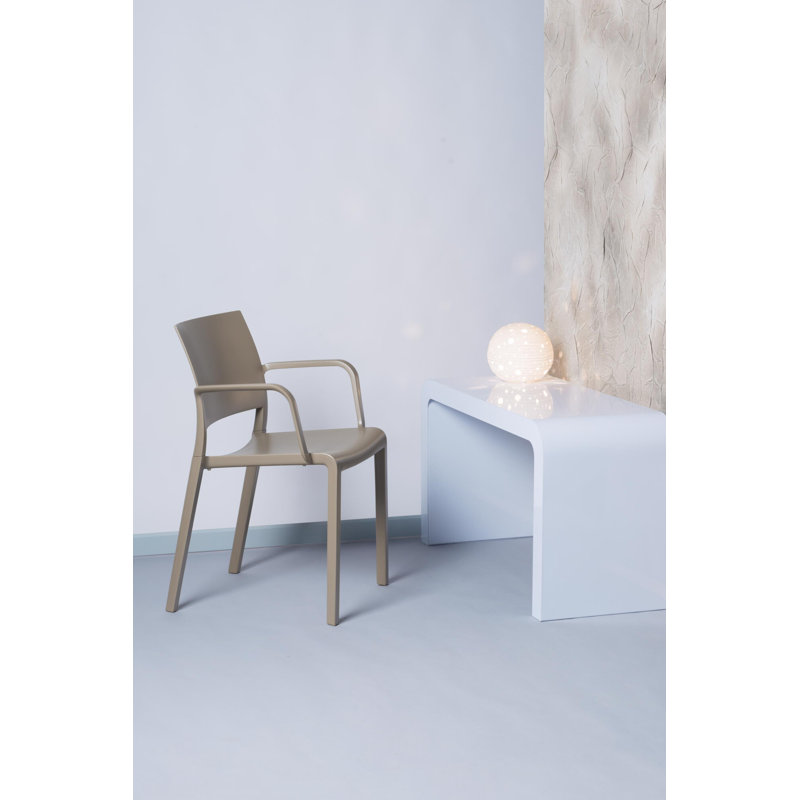 New Fiona Outdoor Dining Armchair, White