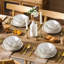 32 Piece Stoneware Dinnerware Set - Service for 8-627910101