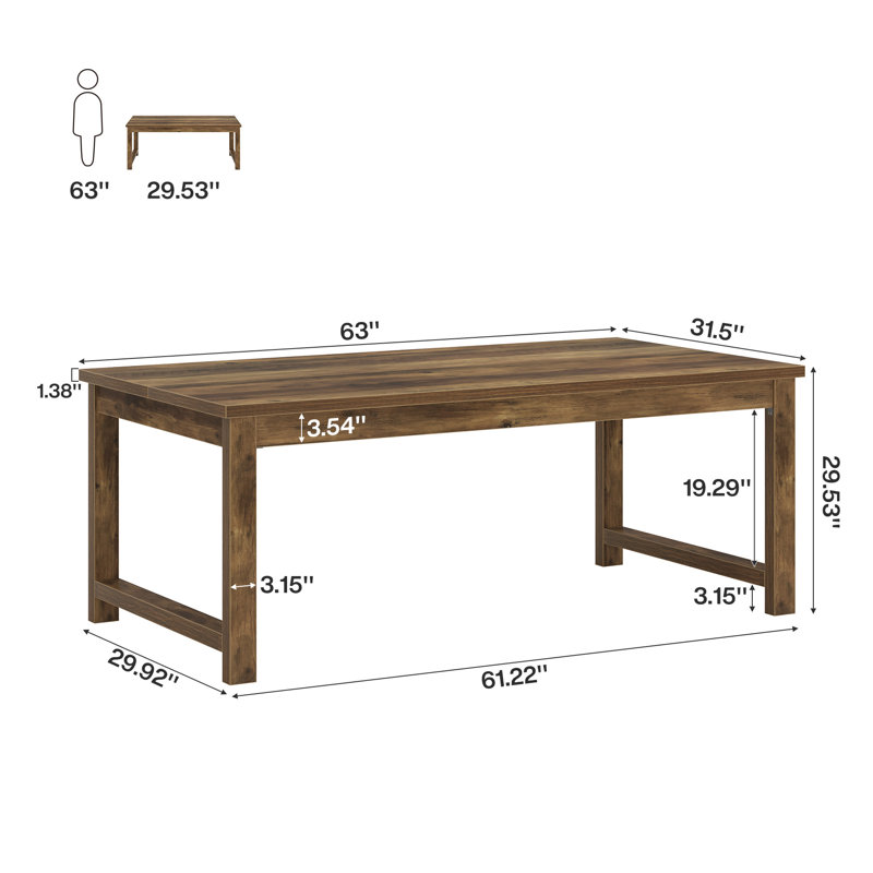 Bureau 63 po, Dark Brown