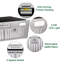 Akicon Stainless Steel 600 CFM Ducted (Vented) Wall Mounted Required Range Hood-91875722-91875723