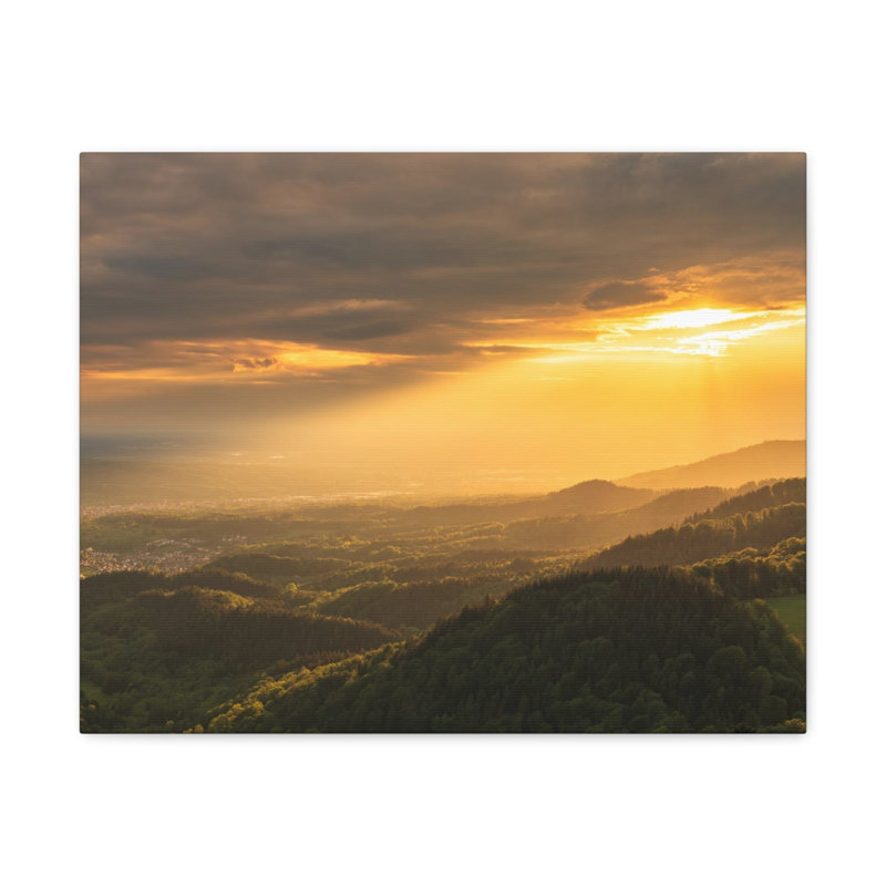 No Frame Print on Canvas