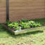25cm H x 100cm W Galvanised Steel Hardware