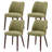 Modern Upholstered Dining Side Chair with Wooden Legs -1048585502-1048585503