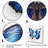 Vibrant Blue Butterfly II - Butterfly Wall Art-276780739-276780736