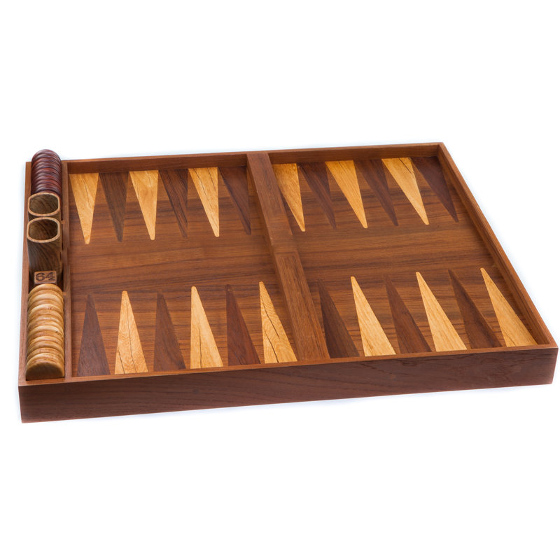 Royal Pines Madison Bay Trading Company 25'' L Solid Wood Game Set