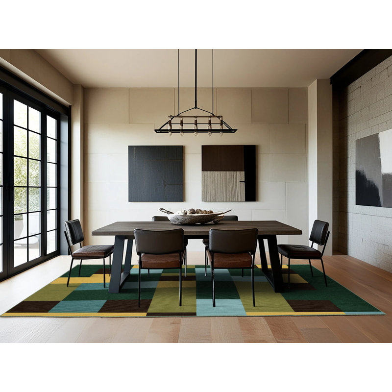 Gradient Ground Rug, Square 7'