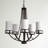 Robie Five Light Chandelier from Generation Lighting -126319355-126319356-126337134