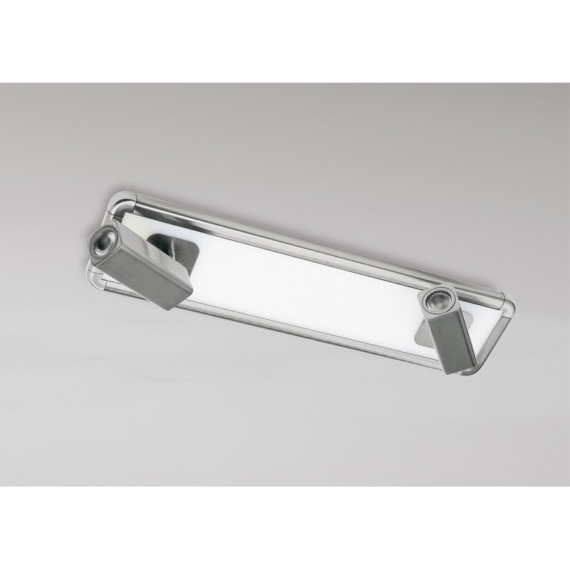 Tyrion LED Flush Mount, Satin Nickel