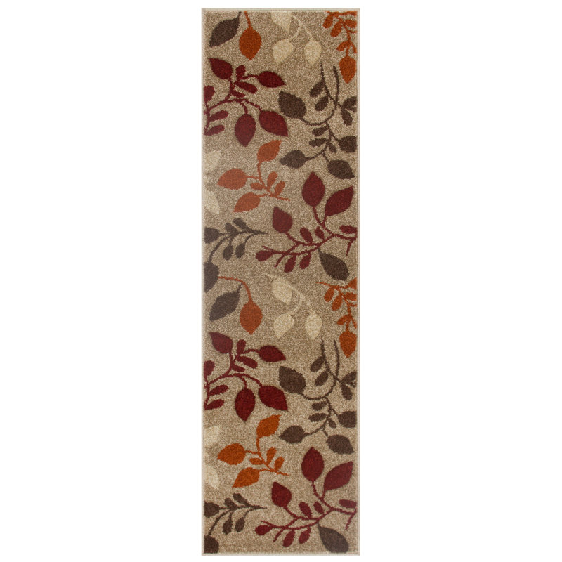 Noam Floral Area Rug, Runner 60 x 230cm