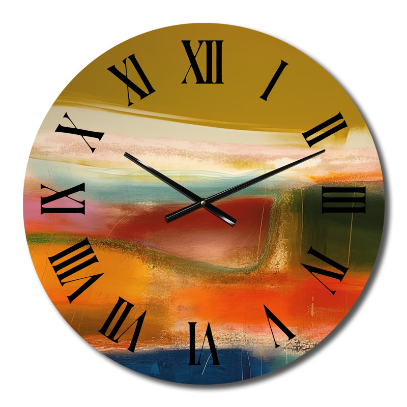 Metal Wall Clock, Medium