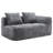 Minimalist modular sofa in premium wrinkle-resistant display fabric with ergonomic design-81737654