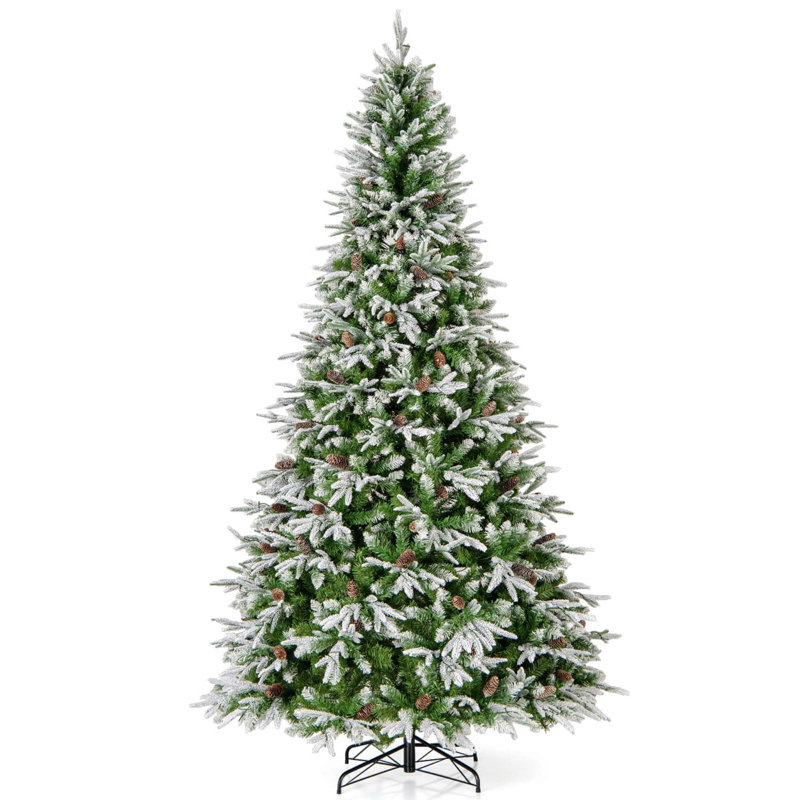 Arbre de Noël artificiel à charnières, 9'