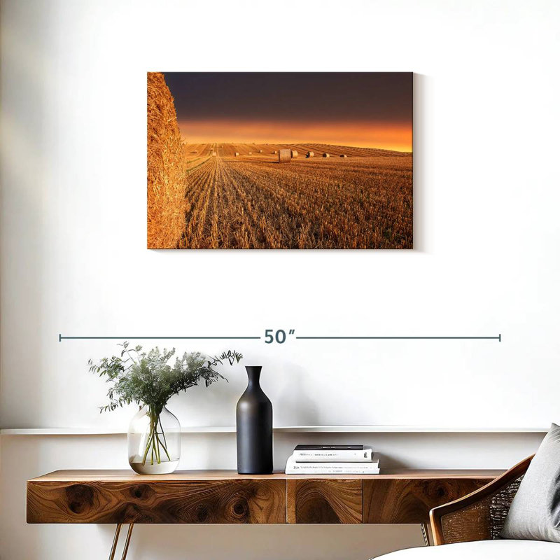 Balles Alvord au coucher du soleil, H 20 po x l 30 po