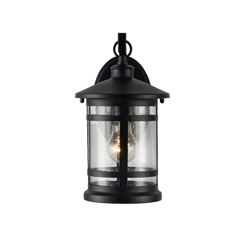 Brasher Wall Light, Textured Black