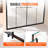 Semi-frameless Double Sliding Shower Door SGCC Tempered Glass-108734717