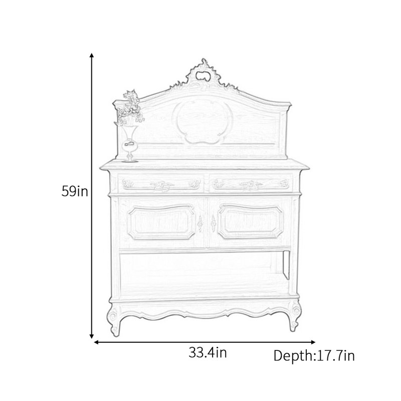 Buffet haut de gamme de style européen