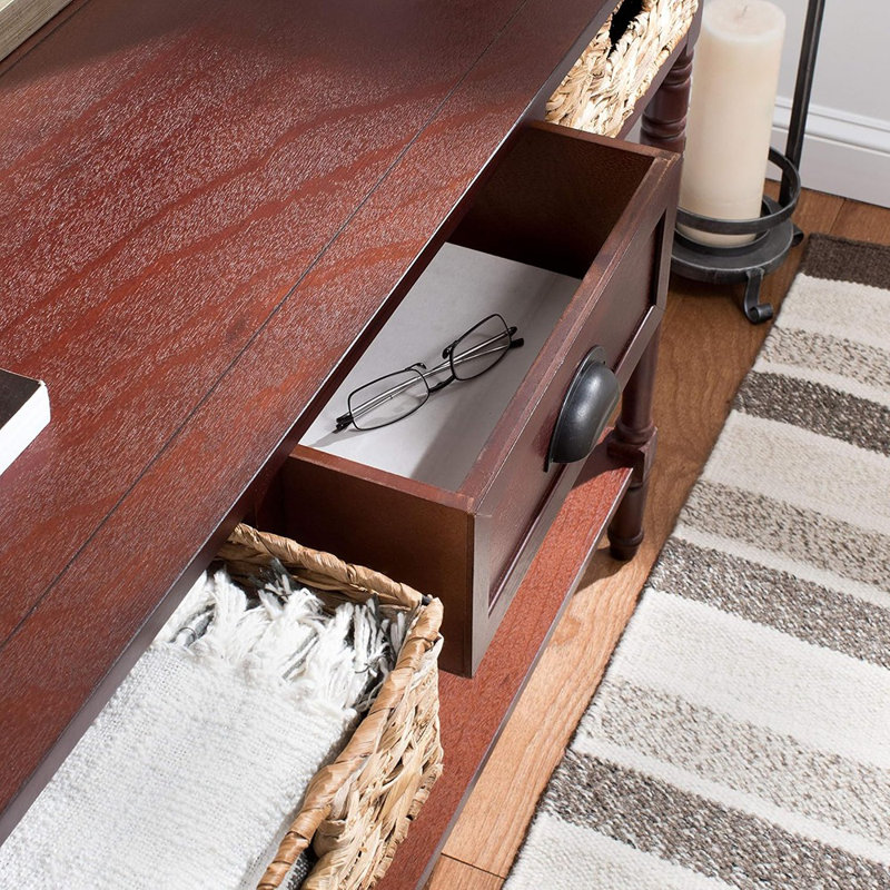 Console de rangement à 3 tiroirs Home Collection Christa Cherry