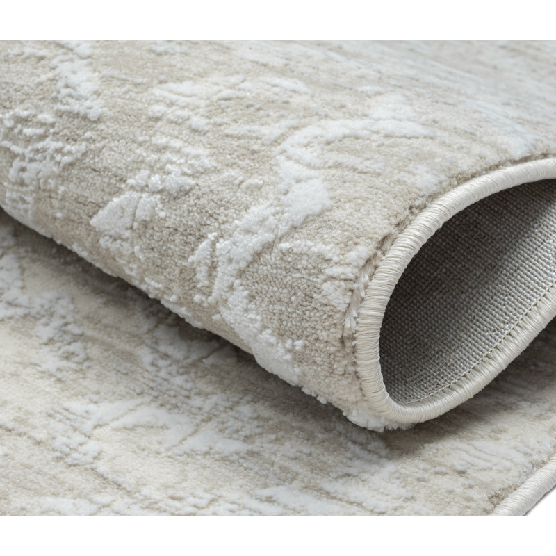 Sophia cream Rug, Rectangular 80 x 150cm