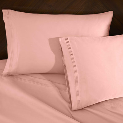 Ensemble de draps en coton 1000 fils Blue Nile Mills
