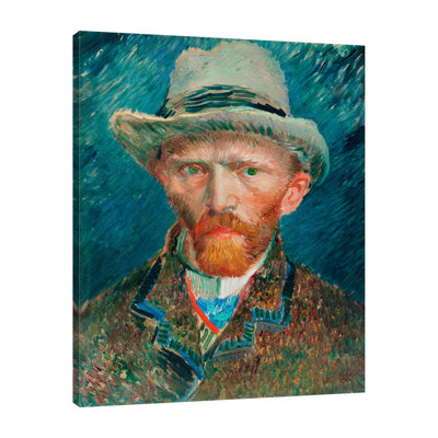 Vincent Van Gogh " Self-Portrait III " by Vincent Van Gogh Acrylic Print