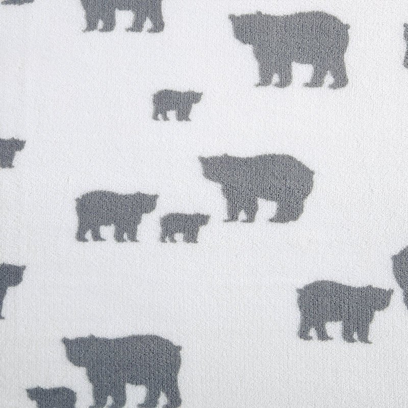 Couverture réversible en molleton ultra doux Eddie Bauer, Ivoire