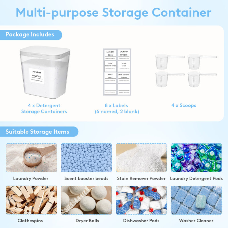 Plastic Laundry Room Organiser