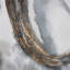 Cadre flottant, peinture sur toile