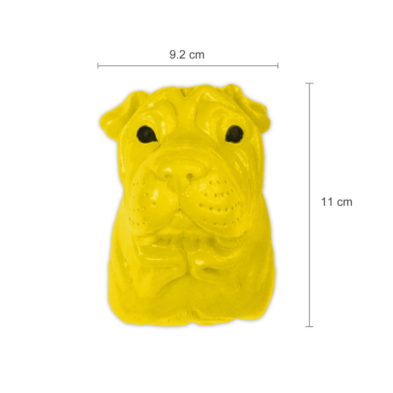 Swenson Plastic Wall Wall Hook, Yellow